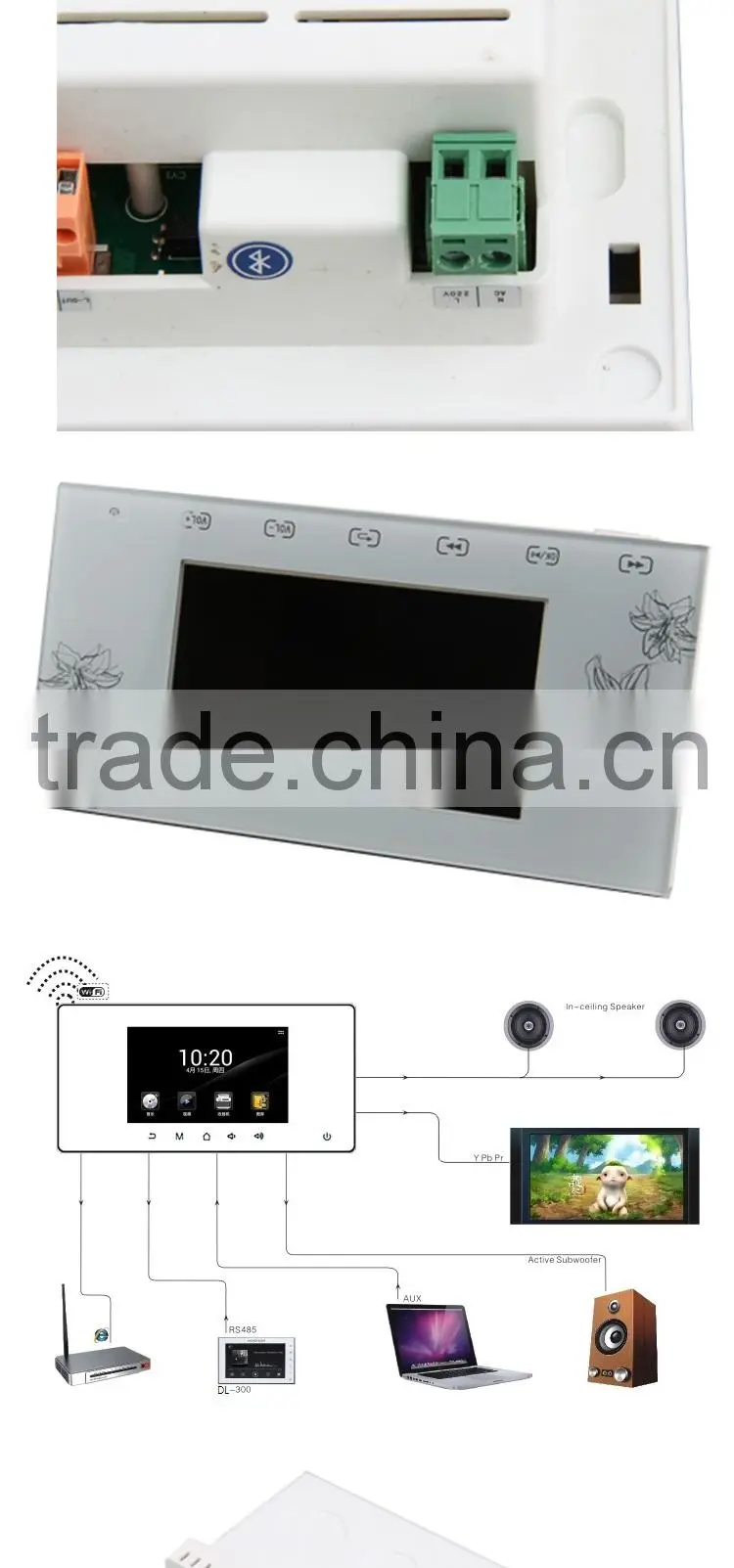 Remote Controller Hi-Fi Speaker System Mini Stereo Speaker Background Music Player