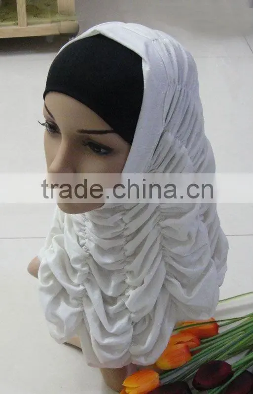 A227 Fashion new two pieces muslim hijab