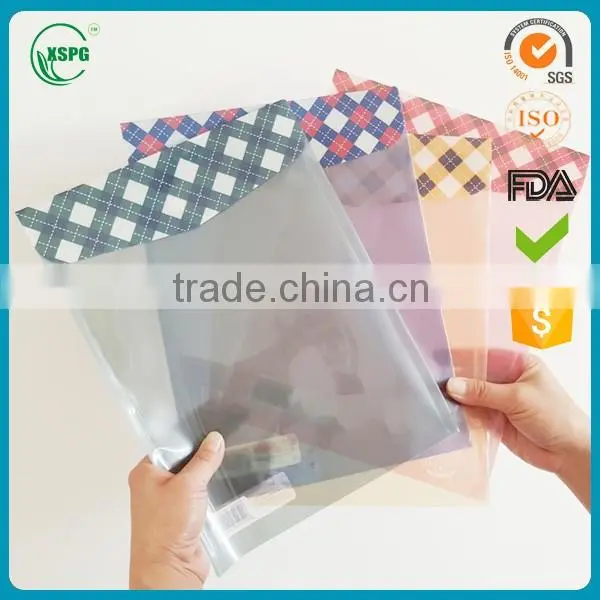 Wholesale Clear PVC Document Bag With Hook&Loop