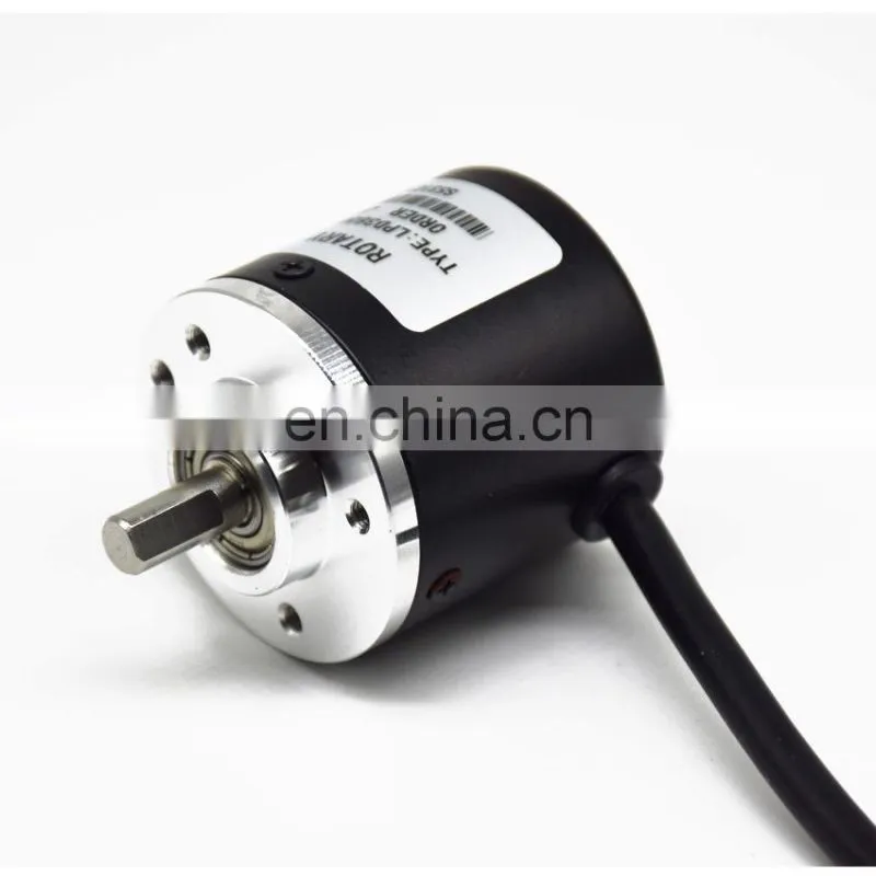 600 Pulse Incremental Photoelectric elevator Rotary Encoder 5-24V Coupling Optional NPN,AB Two Phase 600ppr LPD3806-600BM-G5-24C