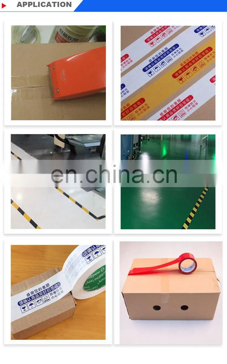 Company logo Printed Tape packing tape for Carton Sealing