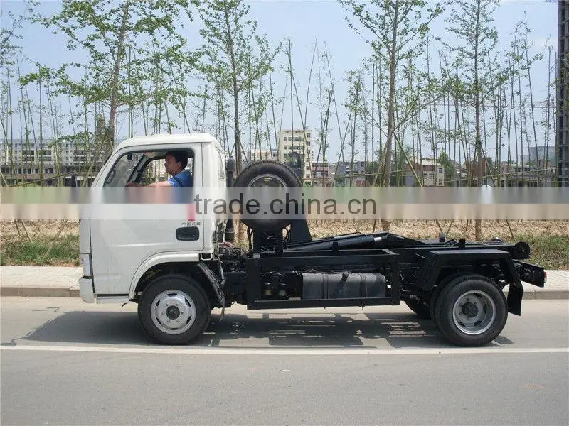small roll off garbage truck