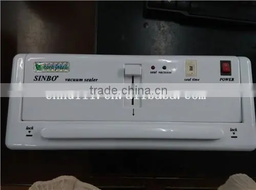 Household Food Vacuum Sealer With Reusable Food Saver Bags