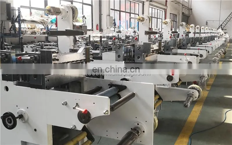 UTM420 Automatic Flatbed Pet laser label Die Cutting Machine, Flat bed hot stamping sticker punching press cutter