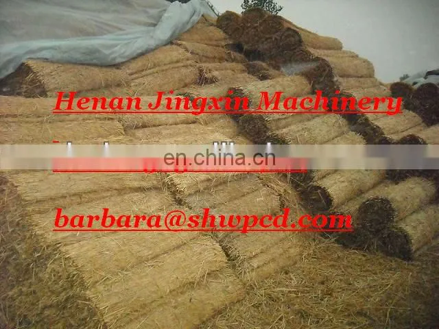 Hot sale high quality rice straw cattail mattress knitting machine with factory price