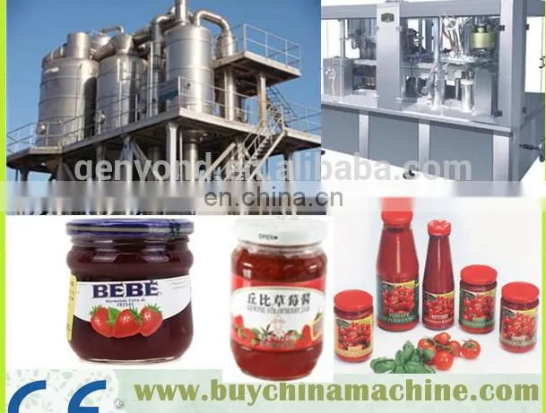 Canned tomato paste making machine