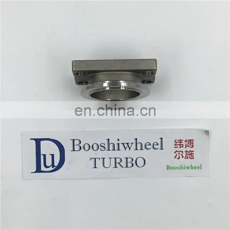 T25 To V-band Turbocharger Turbo Manifold Adapter Flange Conversion Convertor