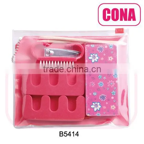 High quality set manicure pedicure