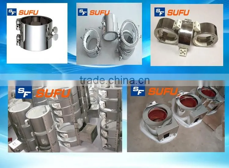 Stainless steel mica heating ring, ceramic heaters, cast aluminum heater, cast copper heater