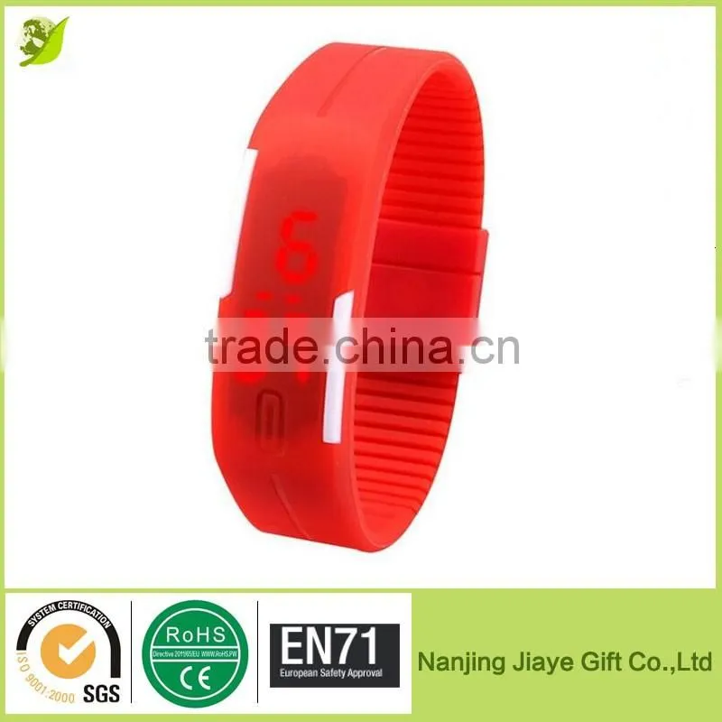 Silicone Touch Screen Led Sport Bracelet Watch