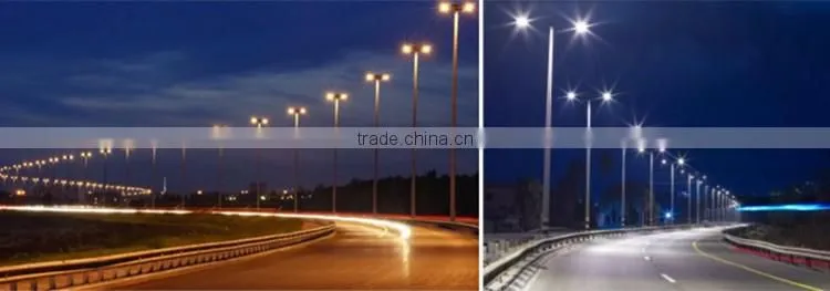 Outdoor aluminum street light fixtures IP67 design led outside street light