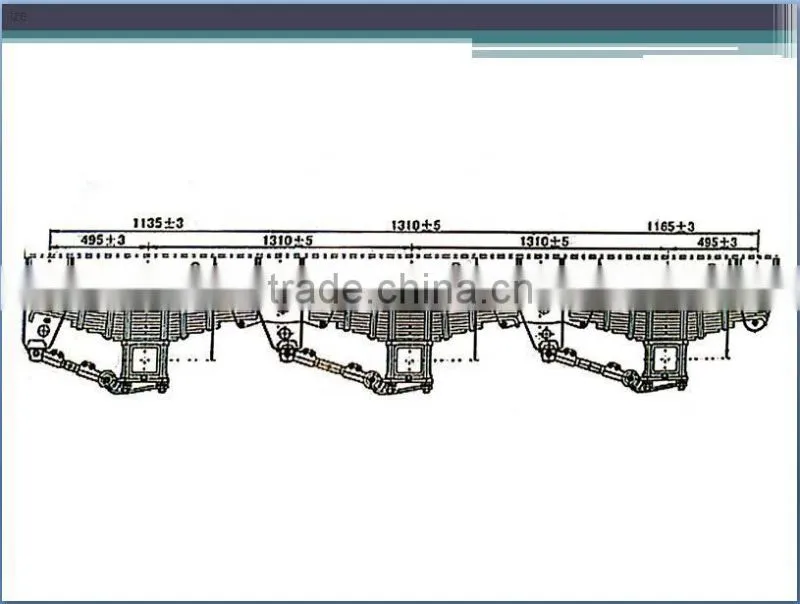 heavy truck suspension system