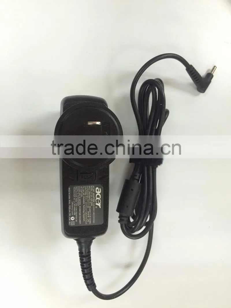 100% new genuine12V 1.5A 18wh notebook adapter charger for Acer A100 A200 A500 A501 tablc pc charger ADP-18AW