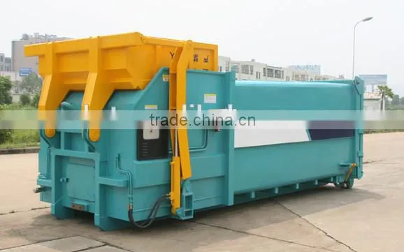 sinotruk Carriage removable garbage truck for sale euro 5 (nature gas) with spare prets