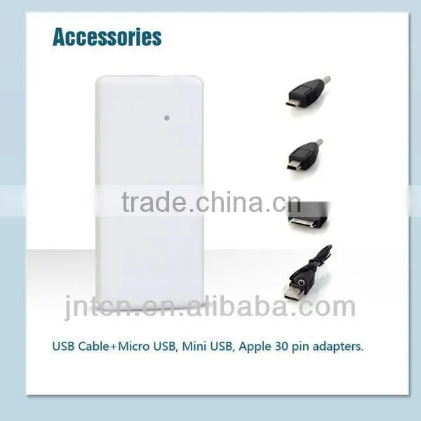 220V 4000/4400/5200/5600mAh unique portable plug-in mobile phone wall charger power bank from Chinese factory MP011