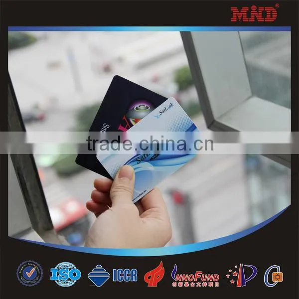 MDC715 13.56mhz / 125khz rfid pvc blank white card manufacturer