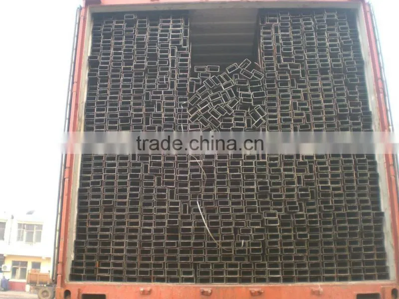 Furniture used cold roll black annealled Round/square/rectangular steel Pipe Price List