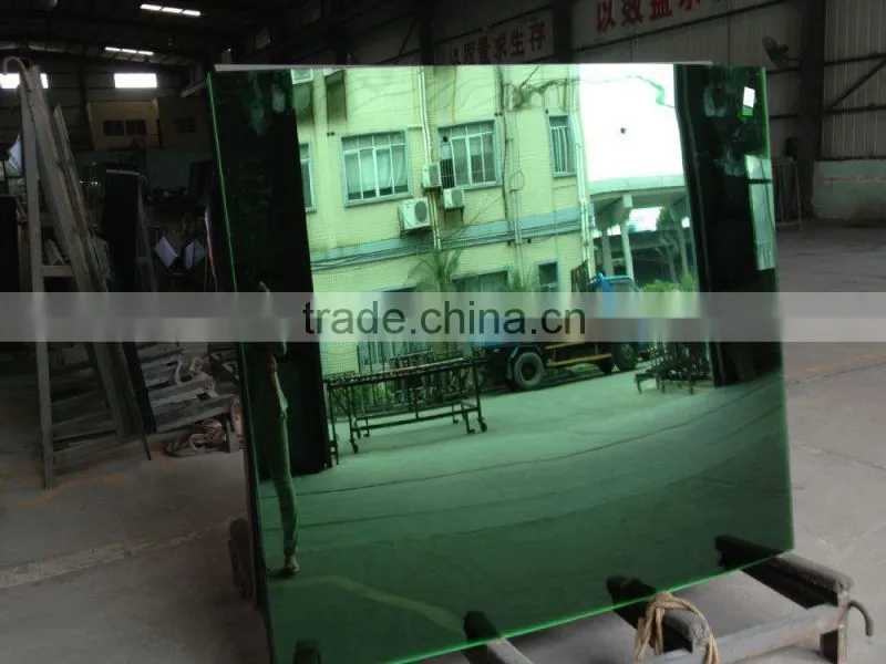 Guangzhou Supply GLASS ,5mm Natural green tempred galss ,curved glass