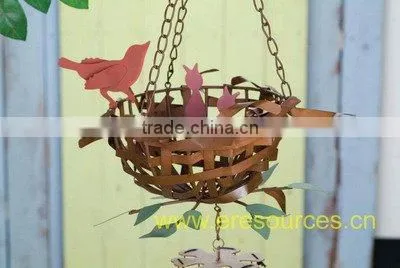 Garden Decoration_Metal Wind Chime_Bird's Nest Chime