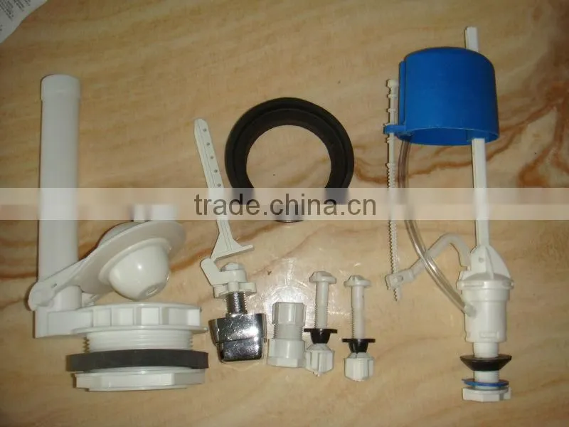 silent fill valve and toilet tank lever and toilet tank handle