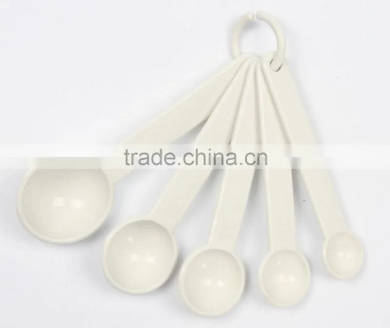 PROMOTIONAL 5PCS 6PCS PLSTIC MEASURE SPOON SET