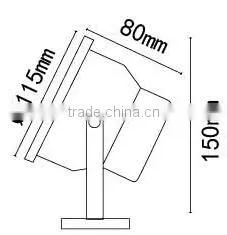 3W LED Underwater Light IP68 AC12-36V LED Water light