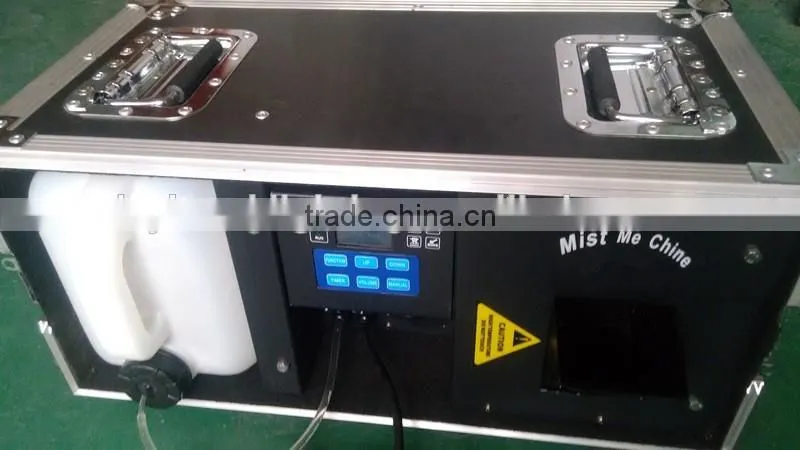 Stage 2000w haze machine DMX512 / Remote control hazer powerful 2000w mist fog machine with Flightcase
