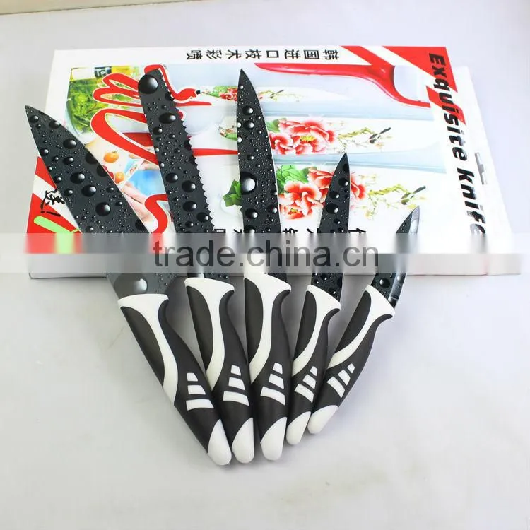 Fashion kitchen knife set