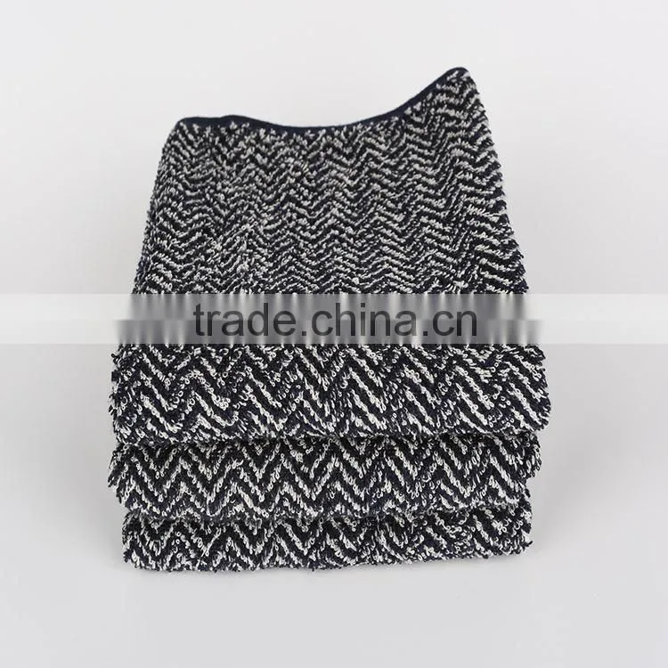 Embroidery elegant pure color High quality terry towel for hotels