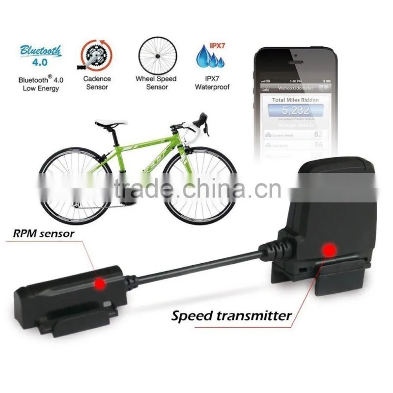 Waterproof design bluetoothmulti-function bicycle computer speed sensor