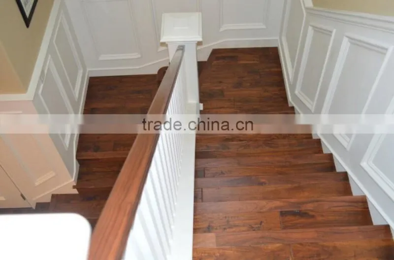 Asian walnut stair acacia treads