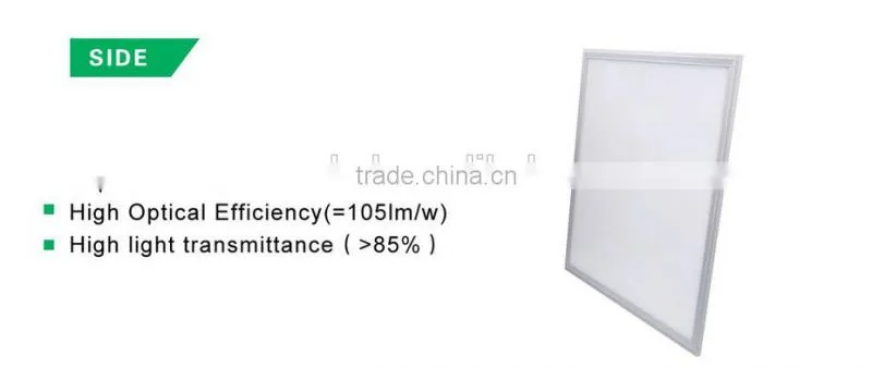 Factory direct supply square flat led panel ceiling light high brightness 24W led panel video light 60x60 cm led panel lighting