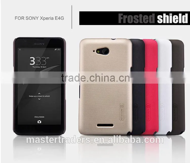 Original Nillkin Frosted Shield Series Hard PC Back Cover Case For Sony Xperia E4G MT-3394