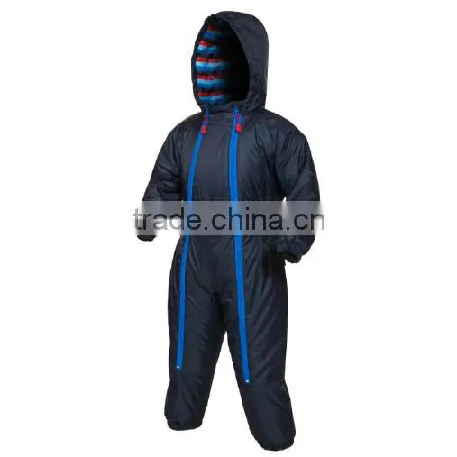 Hight quality PU print waterproof kids pu rainsuit