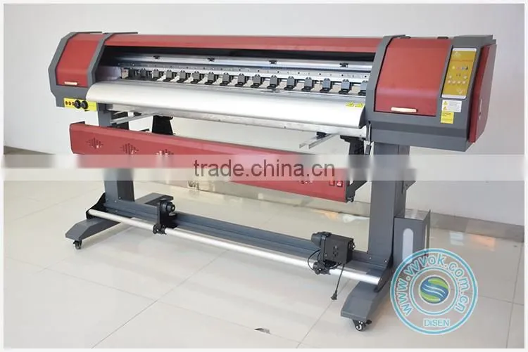 1.6M high speed print anc cutter 1626C cheap solvent printer