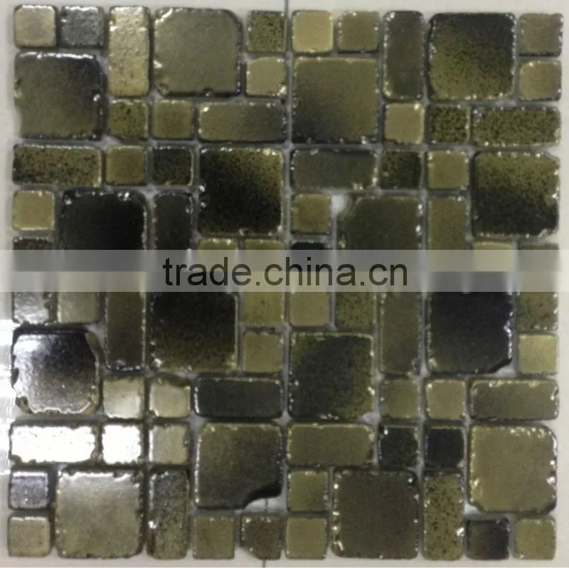 12''X12'' tumbled mosaic fashion tile(tf2)