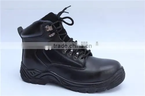 waterproof leather upper steel toe cap safety boots safety shoes 9034