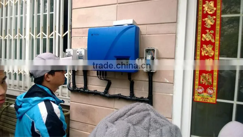 4.4KW dual MPPT free WIFI DC to AC grid-tied solar inverter with high exchange efficiency but most reasonable price
