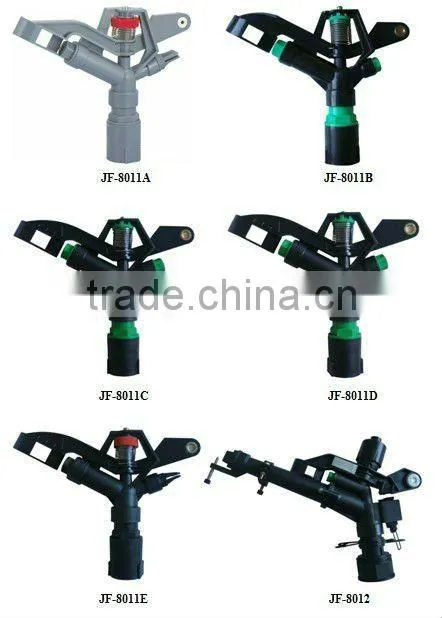 impact sprinklers for irrigation,1" inlet