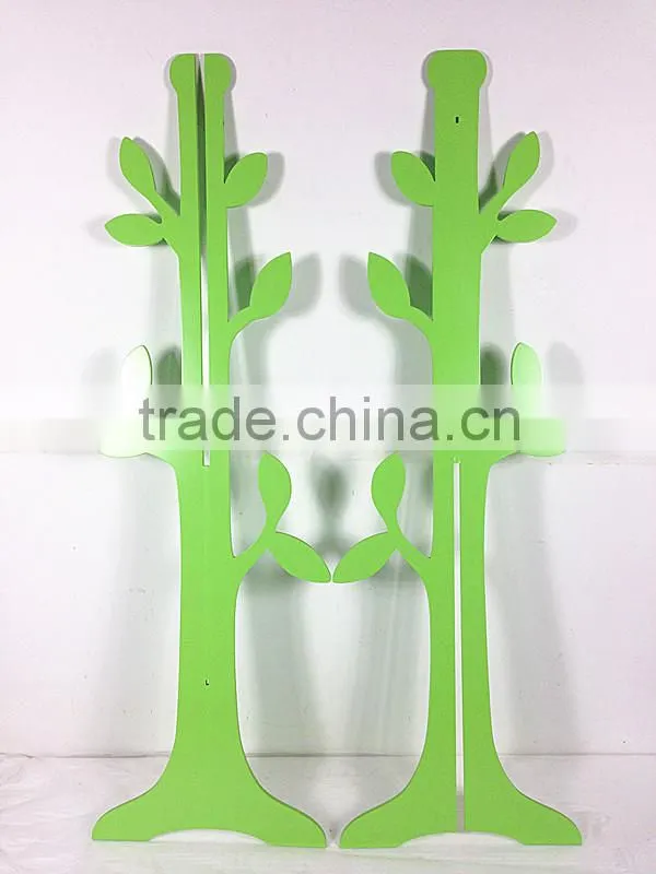 space saving KD furniture tree folding clothing coat rack