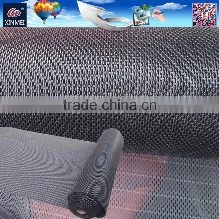 garden plastic material black pvc ground mat