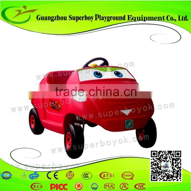 The Toy Kids Cool Red Plastic Two Seats Car 7-10p