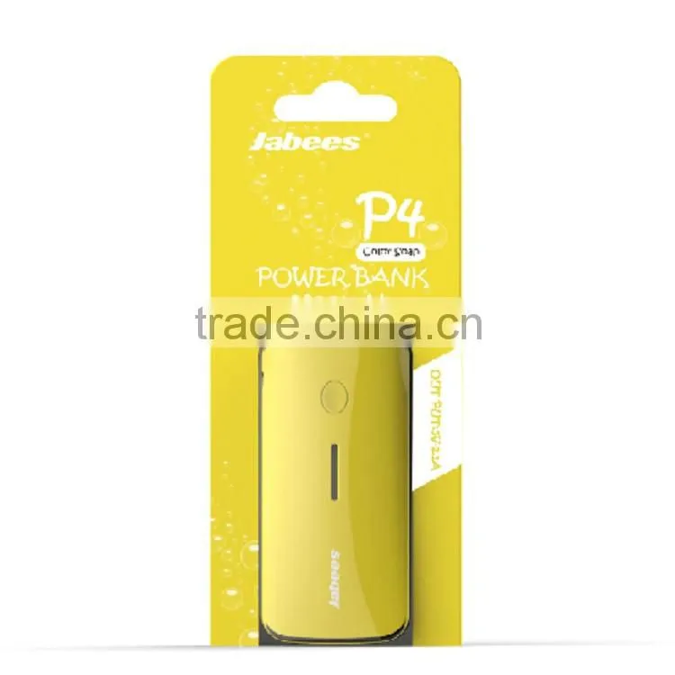 Easy to charge 5000mAh USB Phone power bank battery