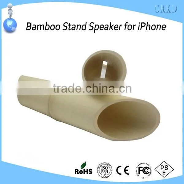 2015 professional speaker bamboo speaker for iPhone