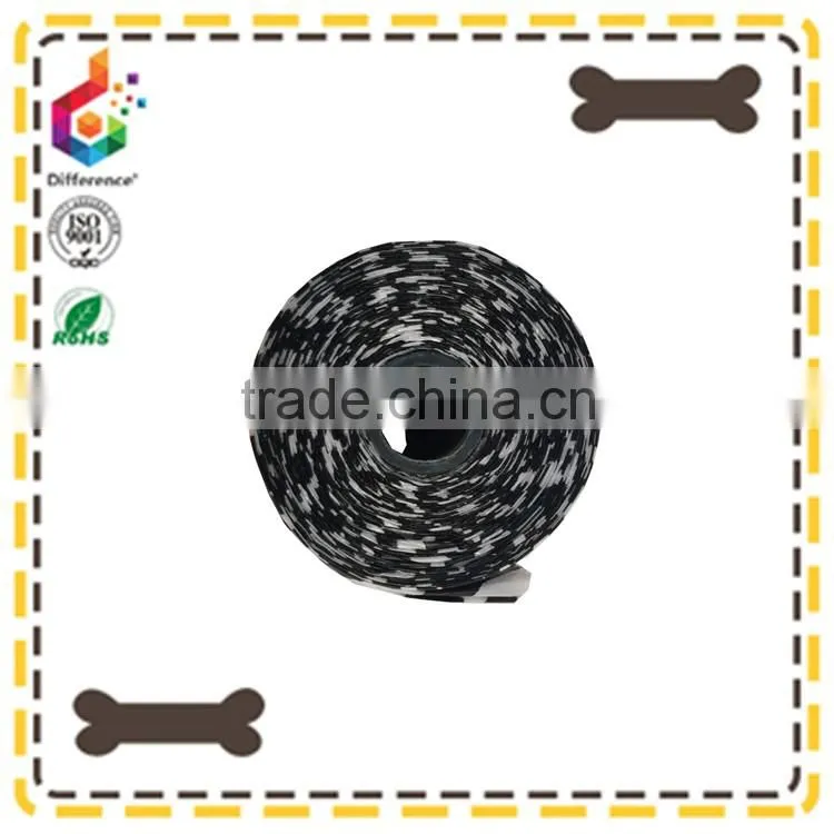 Black and white stripe dog gabage bag