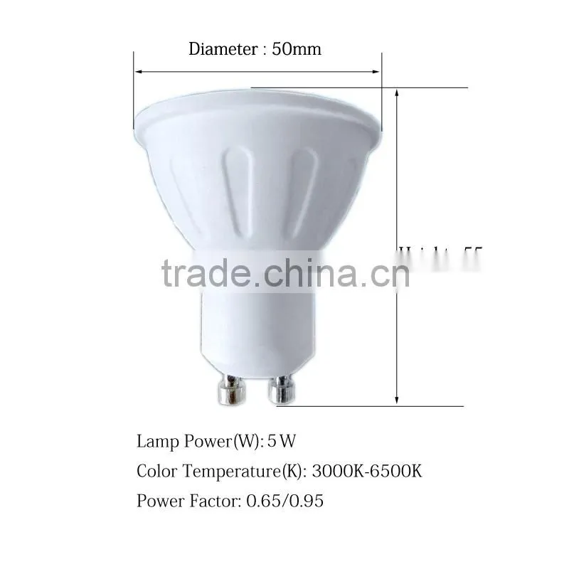 China Wholesale CE GU10 Mini 5W Spot Light 160Degree RoHS High Quality