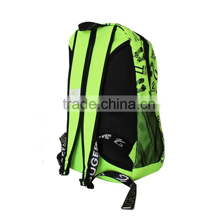 custom floral green backpack korean fashion nylon backpack