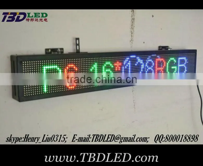 led moving variable message signs board,indoor full color/three color led car message sign board,led running message display sig