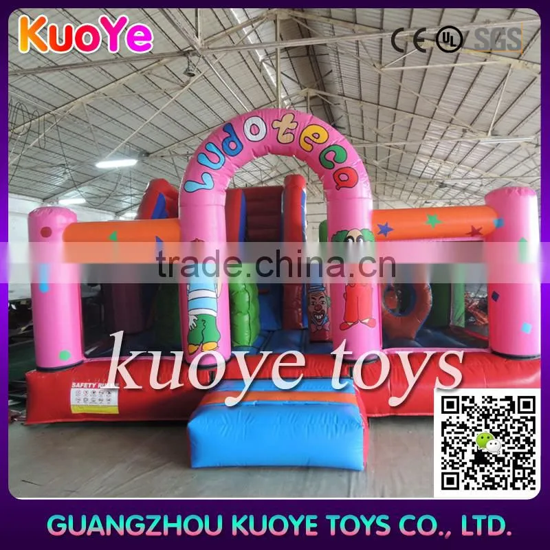 commerical inflatable slide with pool, water funcity park inflatable,inflatable water park for rent