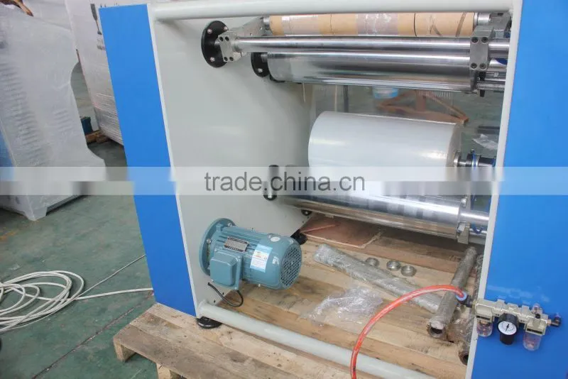 Semi Automatic Stretch Film Rewinding Machine